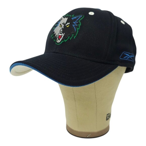 Minnesota Timberwolves Embroidered OSFA Cap NBA Baseball Trucker Hat Reebok - Picture 2 of 14